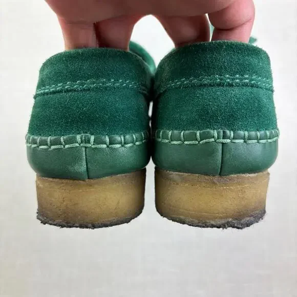 🍀 2018 Supreme x Clarks Weaver “Green” 11M - Picture 6 of 7